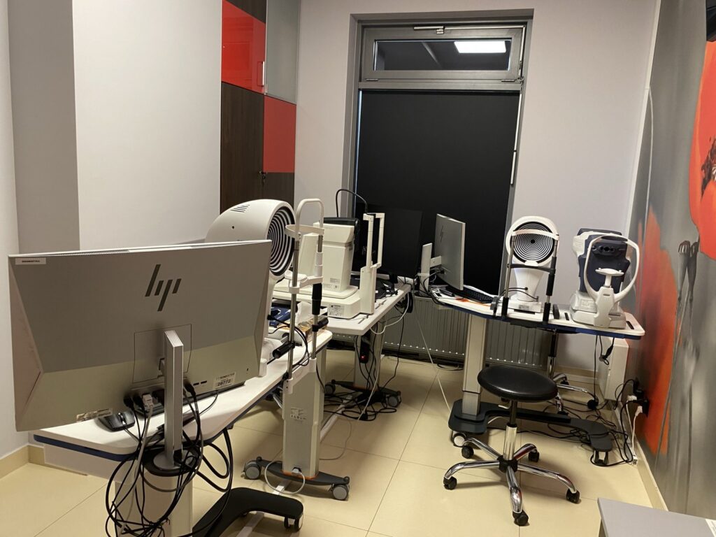 Pracownia diagnostyki przed laserową korekcją wzroku w SwissLaser Kraków